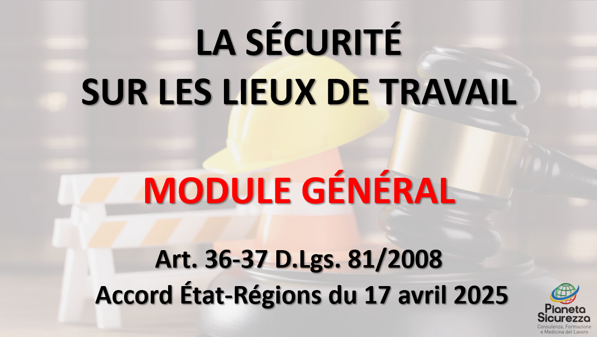 Corso per Lavoratori - Formazione Generale_ASR_2025_FRANCESE