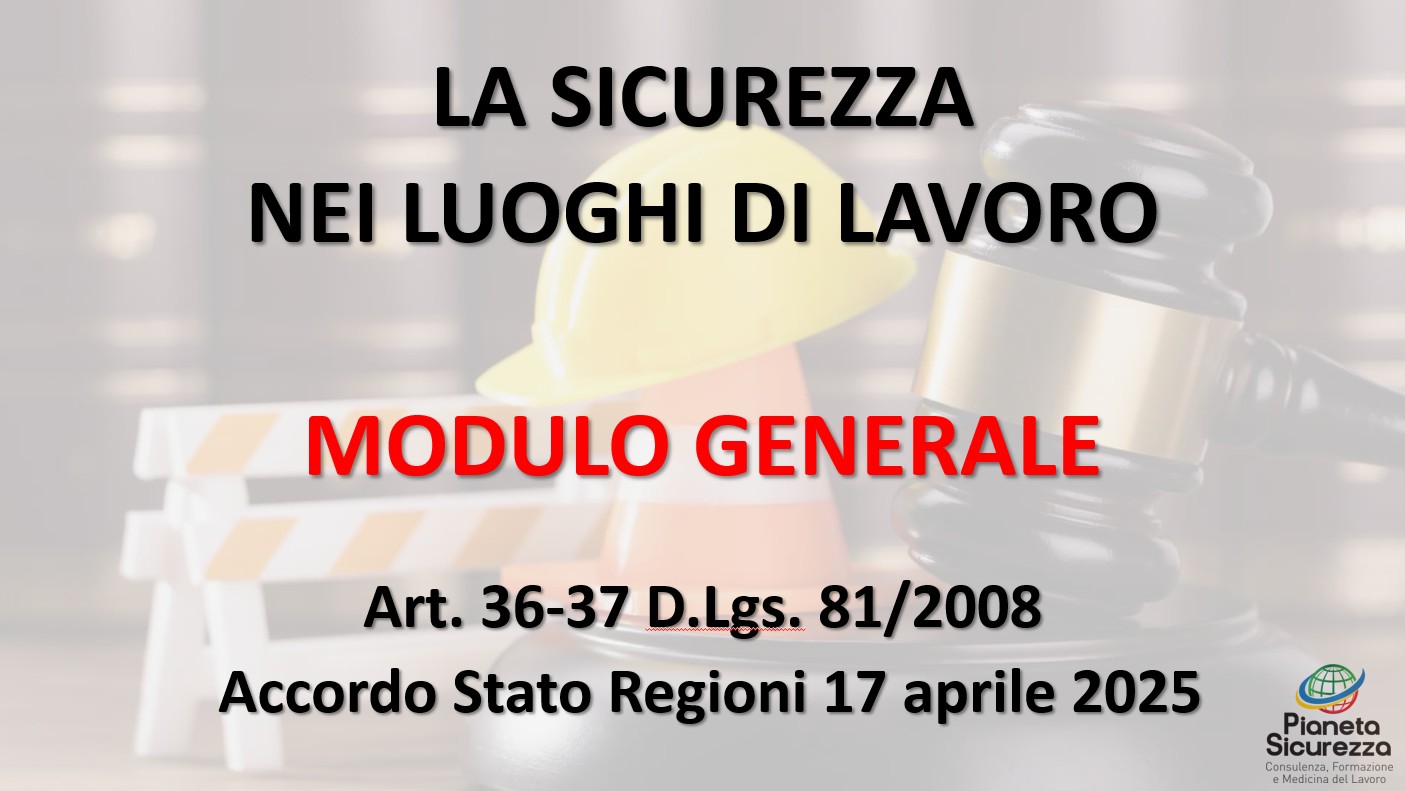 Corso per Lavoratori - Formazione Generale_ASR_2025_rev.01