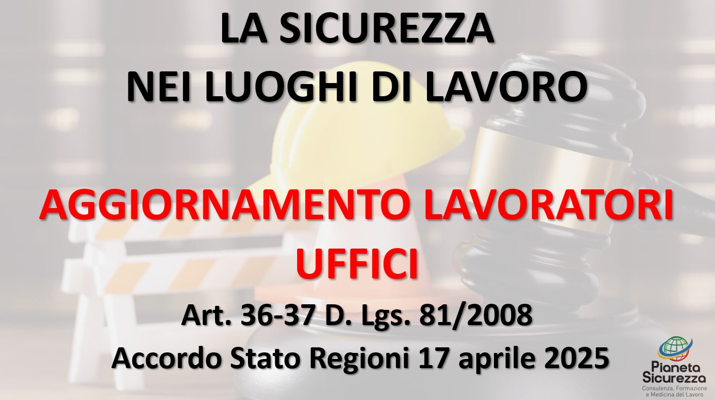 Corso per Lavoratori - Aggiornamento - Addetti Ufficio_ASR_2025