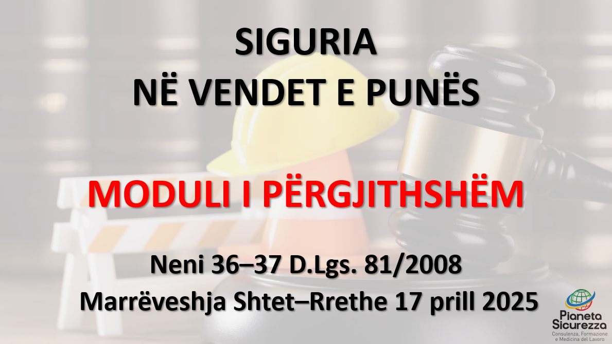 Corso per Lavoratori - Formazione Generale_ASR_2025_ALBANESE
